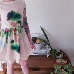 Ink blot jessica Simpson dress
